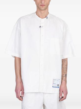 Miharayasuhiro cotton shirt - men - Cotton - 46 - White