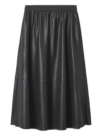 B+ab A-line midi skirt - women - Polyester - M - Black