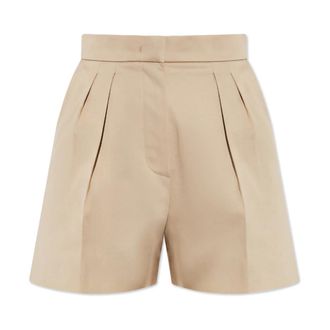 Max Mara Short Shorts, female, Beige, Size: 3XS Tabacco Shorts
