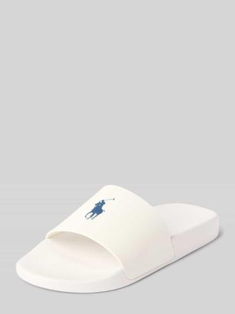 Polo Ralph Lauren Sandalette mit Label-Detail in Weiss, Gr&ouml;&szlig;e 37