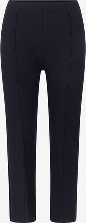 Theory Ausgestellte verk&uuml;rzte Cr&ecirc;pe-Strick-Hose