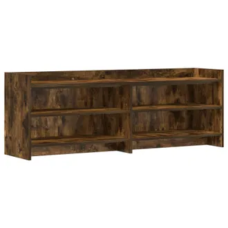 vidaXL Mobile Tv 135 X 33 X 47 Cm Rovere Fumo Legno Ingegnerizzato Vidaxl