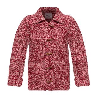 Isabel Marant Truien & Vesten, Dames, Rood, XS, Wol, Delinda Cardigan