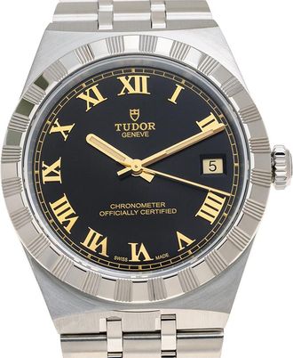 Tudor Royal 36mm Chronometer Black Dial Watch M2836C1A0-0101