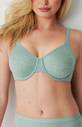 Wacoal Inside Job Underwire Bra in Iceberg Green at Nordstrom Rack, Size 36Ddd