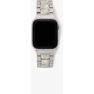 Machete Jewelry Boyfriend Watch Band in Grey Shell at Nordstrom