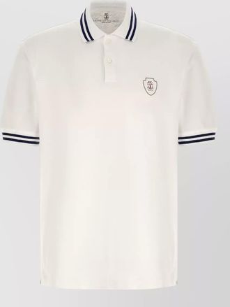 Brunello Cucinelli cotton short-sleeve polo shirt