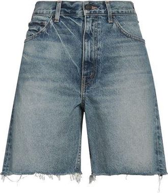 Nili Lotan BOTTOMWEAR - Denim shorts on YOOX.COM