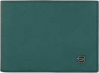 Piquadro Wallets & Cardholders, male, Green, ONE SIZE, Wallet with coin pocket