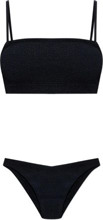 Hunza G Gigi crinkle underband bikini - Zwart