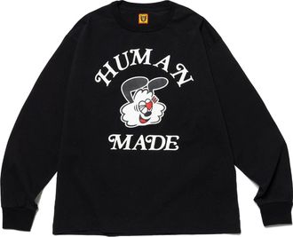 Human Made x Girls Dont Cry GDC White Day Long Sleeve T-shirt Black XX25CS003