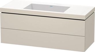Duravit Lavabo Para Muebles Duravit L-cube C-bonded Con Base, Colgante