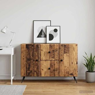 vidaXL Vidaxl Credenza Legno Antico 89 X 34,5 X 60 Cm Legno