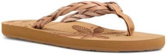 Roxy Feel Breezie Flip Flop in Open Tan at Nordstrom, Size 9