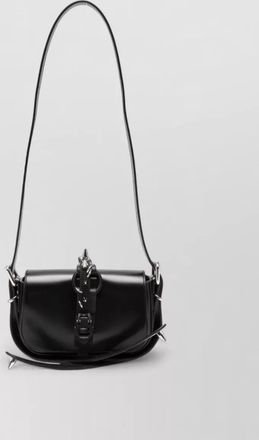 Junya Watanabe shoulder bag adjustable strap metal studs