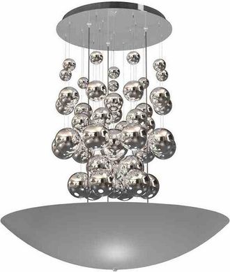 OEM L&aacute;mpara Colgante Perla Plata 42w Led