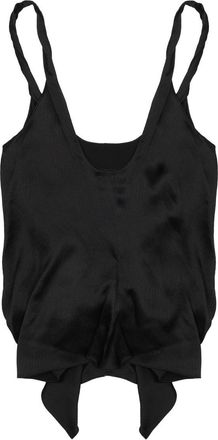 J.W.Anderson Cami Gathered Front Silk Tank Top
