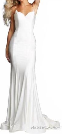 Jovani Womens Wedding Dress In Ivory
