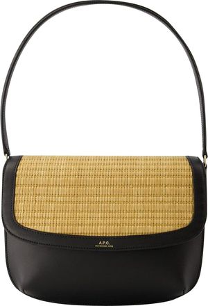 A.P.C. Sarah Shoulder Bag - A. P.C. - Leather - Black