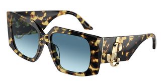 Jimmy Choo London JC5006U 500419 Womens Sunglasses Tortoiseshell Size 55