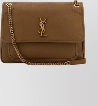 Saint Laurent niki large leather cross-body bag