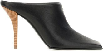 Alaia Leather 90 Mules