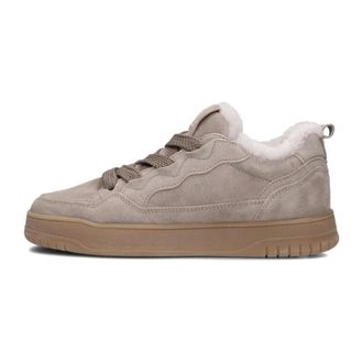 Kennel & Schmenger Schoenen, Dames, Beige, 40 EU, Su&egrave;de, Beige Su&egrave;de Lage Sneakers