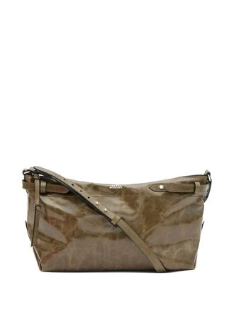 Isabel Marant Winna Day shoulder bag - women - Calf Leather - One Size - Green