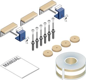 Laufen Juego De Insonorizaci&oacute;n Laufen Para Platos De Ducha De Hasta 120