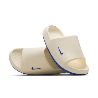 Nike Mens Calm (Buffalo Bills) NFL Slides in White | IM7322-100