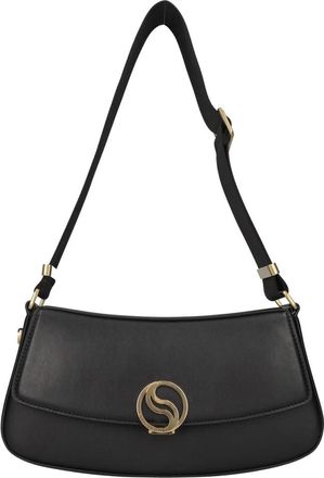 Stella McCartney S-Wave Tas - Dames - Schoudertassen - Zwart - ONE Size - Leer - Tassen