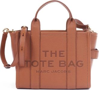 Marc Jacobs Shopping Bags, female, Brown, ONE SIZE, The Small Leather Tote