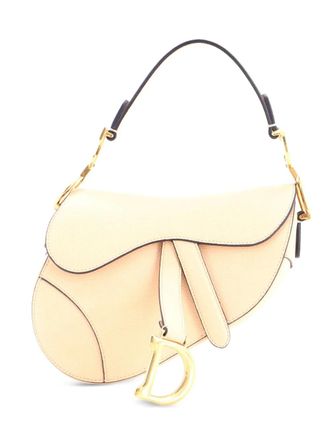 Dior Borsa a spalla Saddle mini in pelle - Toni neutri