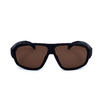 adidas Unisex Black Geometric Sunglasses SP0025-26X-1