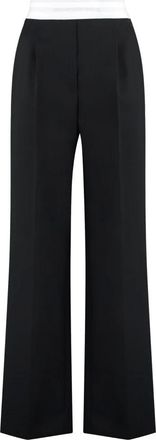 Alexander Wang Dames, Broeken, Zwart, Maat: S