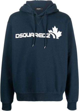 Dsquared2 Hoodies - Heren - Hoodies - Blauw - L - Hoodies & sweatvesten