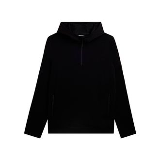Freddy Felpa uomo a mezza zip con cappuccio