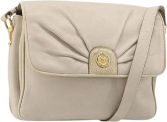 Celine Pre-owned Vintage Schoudertas - Dames - Vintage Schoudertas - Beige - ONE Size - Leer - Vintage
