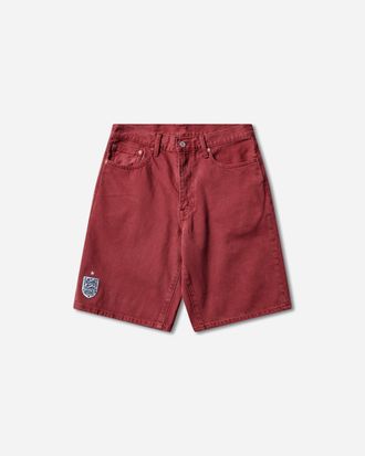 Levi's Men s England Football 478 Baggy Shorts Red