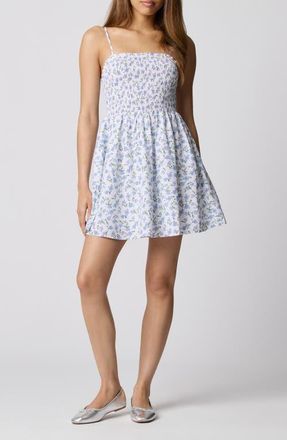 Florence By Mills Fit & Flare Mini Sundress in Peonie at Nordstrom, Size Xx-Small