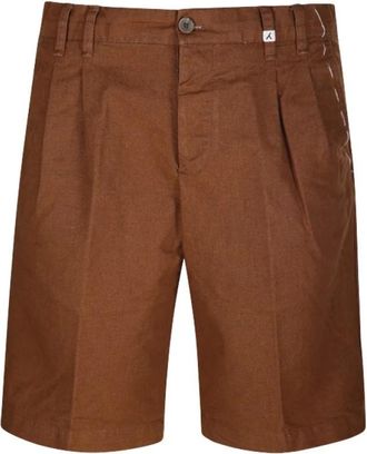 Myths Hombre, Pantalones cortos, Marrón, Talla: S