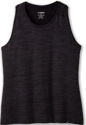Brooks Womens Luxe Tank Top Black XXL