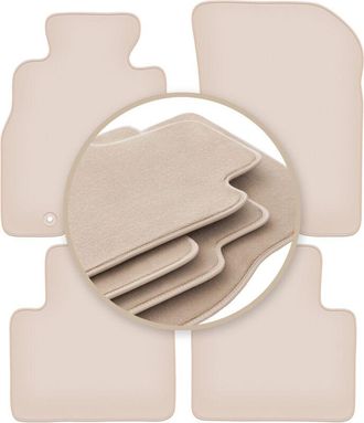 OEM Alfombrillas Premium Beige Para: Mazda Xedos 9 Sed&aacute;n 1993-2001