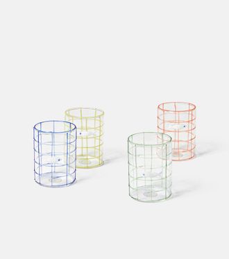 Jonathan Adler Set di 4 bicchieri Amalfi