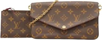 Louis Vuitton Pre-owned Cross Body Bags, female, Brown, Size: ONE SIZE Pre-owned Vintage Cross Body Bag
