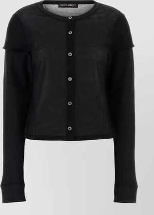 Our Legacy cotton blend cardigan