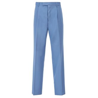 HUGO BOSS Heren Boss Pris Broek in Blauw