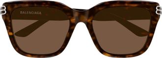 Balenciaga Balenciaga Bb0433sk Linea Everyday 002 Havana Brown Sunglasses