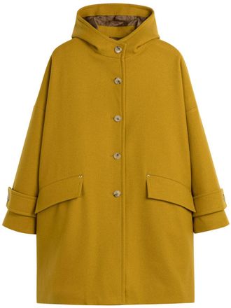 Mackintosh Humbie Hood overcoat - Yellow