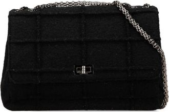 Chanel Pre-owned Shoulder Bags, female, Black, Size: ONE SIZE Pre-owned Quilted Classic Flap Shoulder Bag